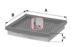 Sofima S3023C Filtro Aria Abitacolo - Compatibile Con FIAT, IVECO, LANCIA - Sostituisce BOSCH, CHAMPION - 2